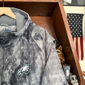 Reebok Gray Philadelphia Eagles Men's Jacket